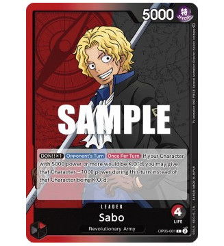 Sabo (OP05-001) (V.1)