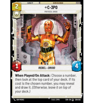C-3PO, Protocol Droid